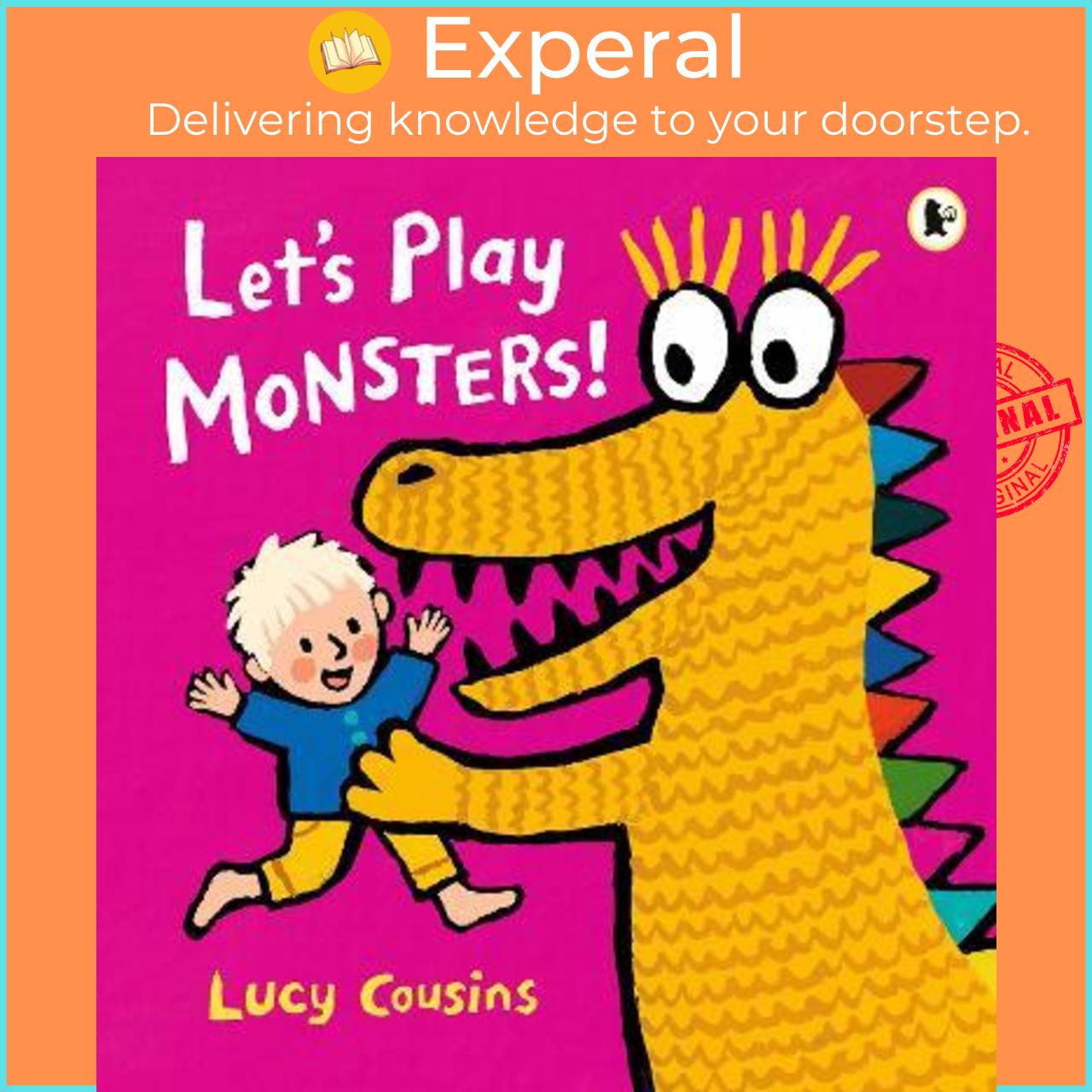 Sách - Let's Play Monsters! by Lucy Cousins (UK edition, paperback)