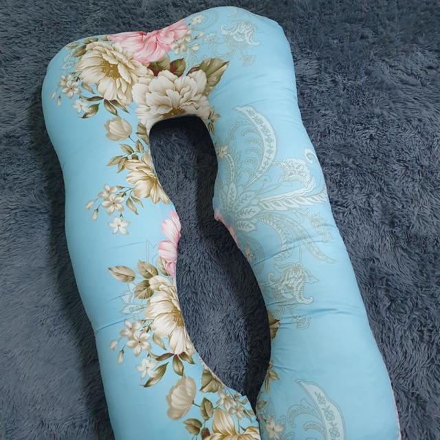 GỐI CHỮ U BÀ BẦU poly cottong
