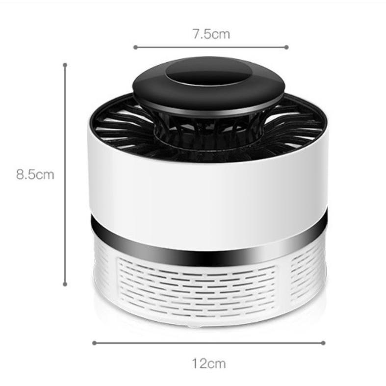 Máy bắt diệt muỗi USB ( Noble White / Elegant Black) 2019 Tặng kèm cốc sạc USB - Home and Garden