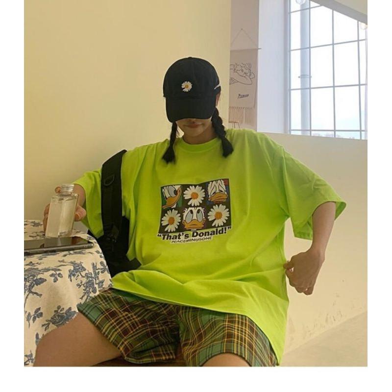 Áo thun nữ form rộng tay lỡ ,phông dáng rộng unisex, ulzzang chất cotton 2 chiều