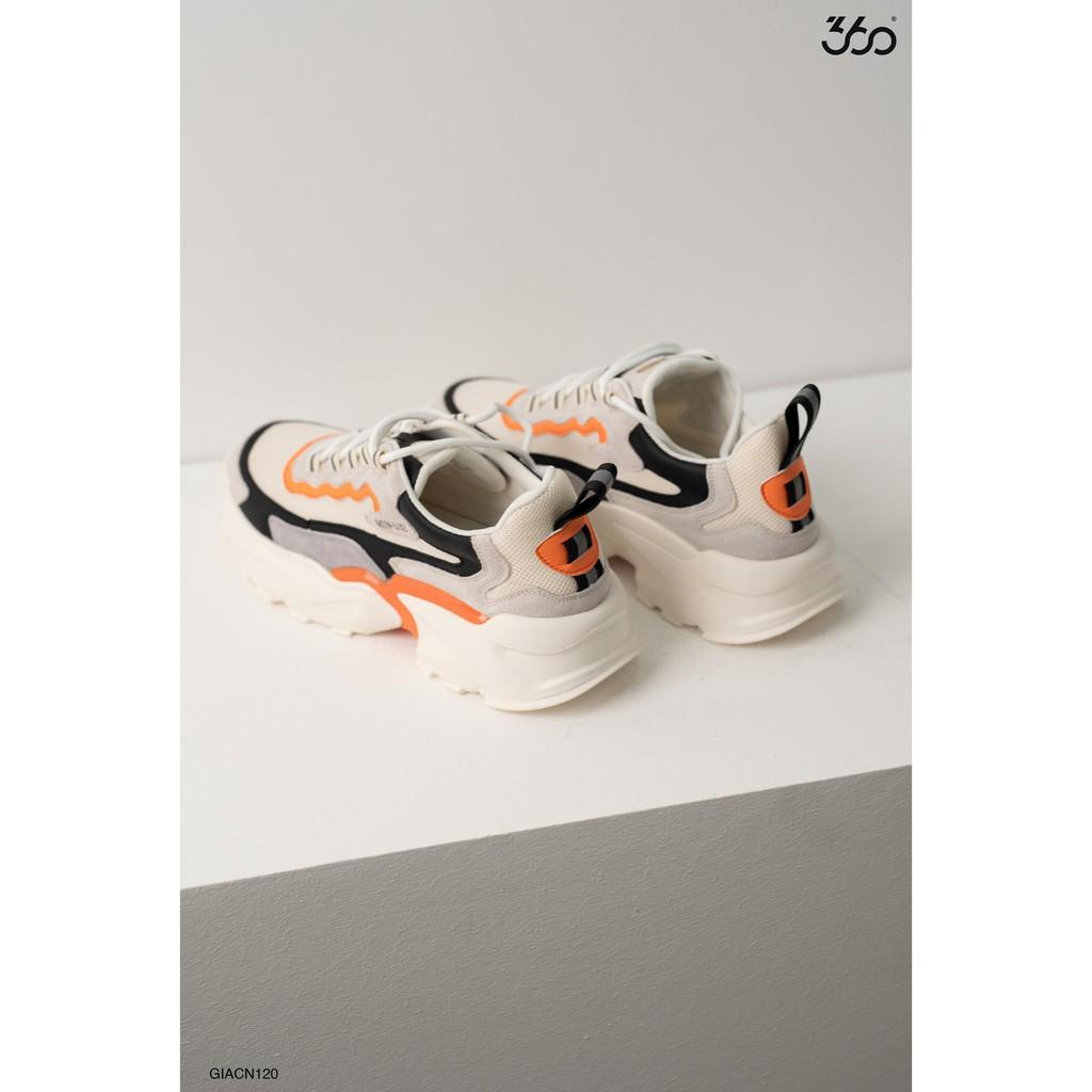 Sale Giày sneaker nam 360 BOUTIQUE màu be - GIACN120