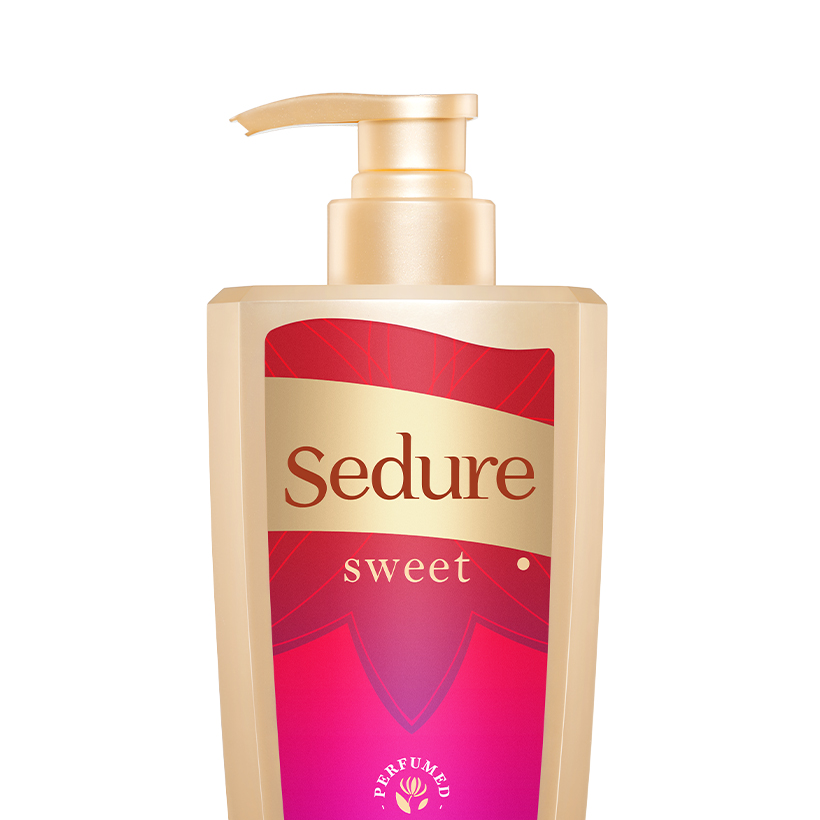 Sữa tắm nước hoa Sedure Sweet 500g tặng túi xinh và bông tắm
