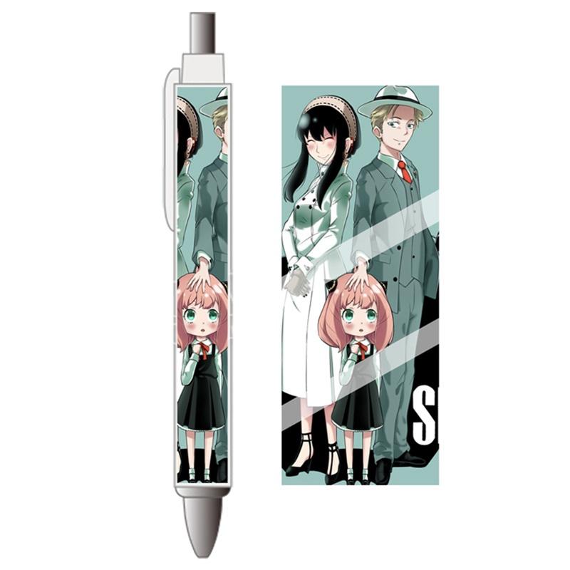 Bút Bi Tự Động 1.0mm In Hình Anime Cho Học Sinh