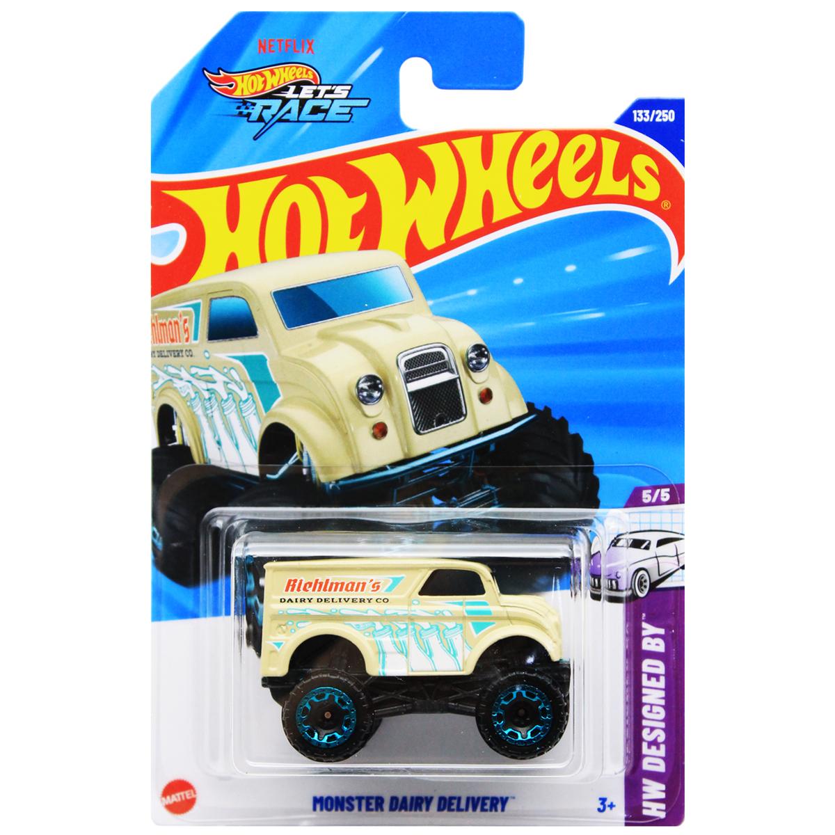 Siêu Xe Hot Wheels C4982 - 133/250 - Monster Dailry Delivery
