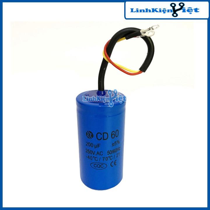 Tụ Điện LC CD60 450V - Xanh Dương