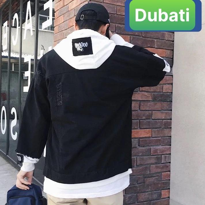 ÁO KHOÁC JEAN NAM NỮ CHẤT BÒ NÓN VẢI NỈ CAO CẤP PHONG CÁCH UNISEX NHẬT BẢN - DUBATI FASHION