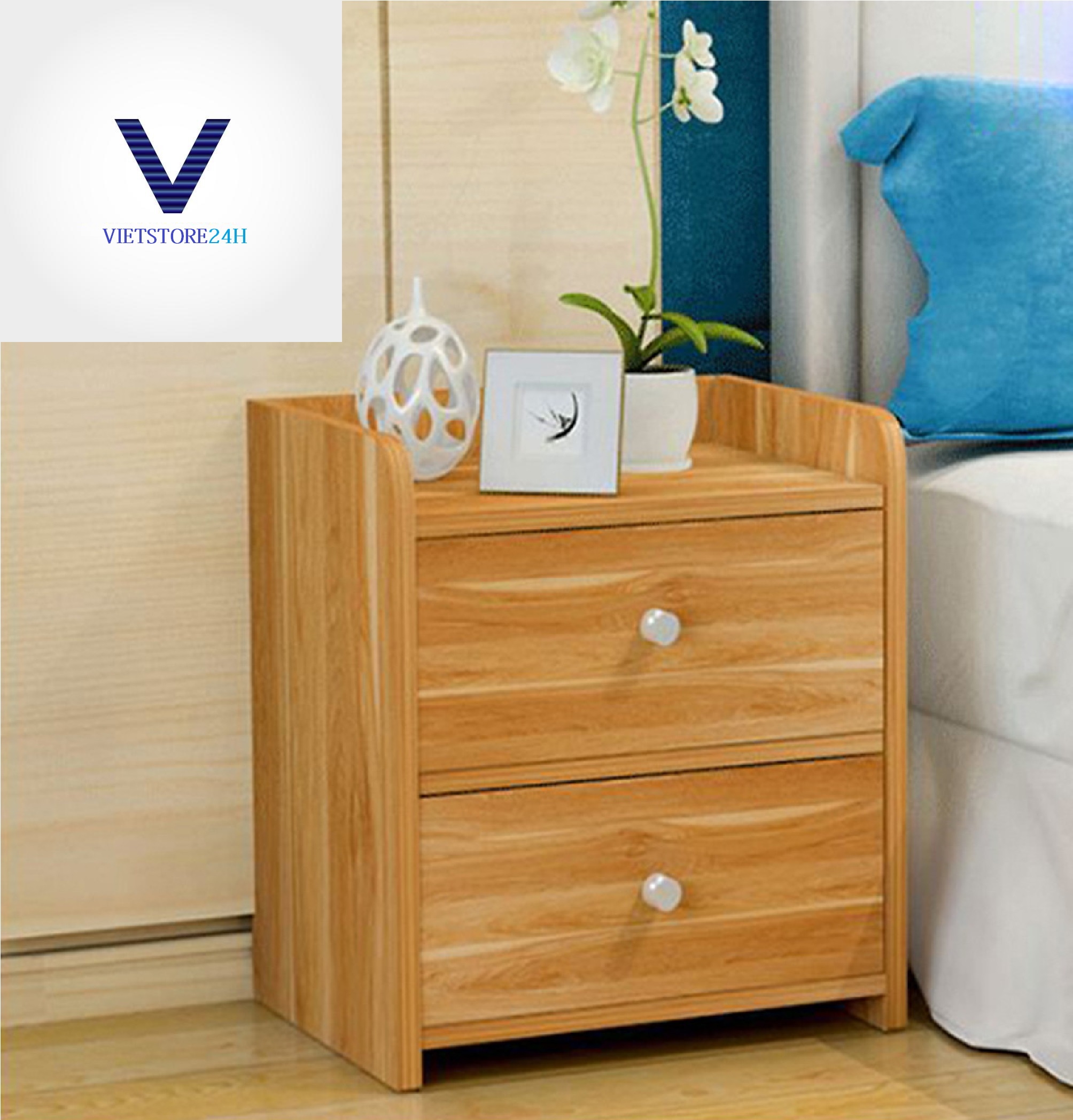 Kệ tủ gỗ đầu giường