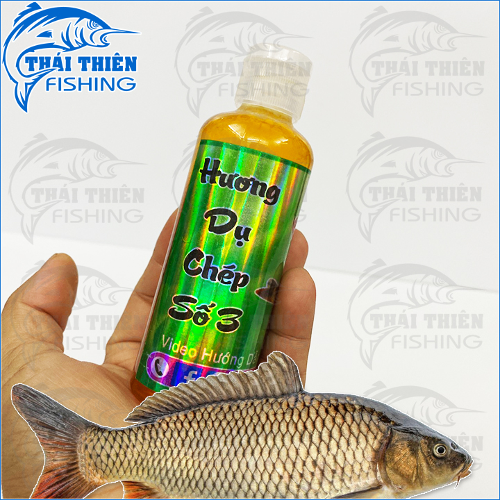 Chai Hương Dụ Chép Số 3 Chai 100ml Dùng Câu Cá Chép Sông Tự Nhiên Hồ Dịch Vụ
