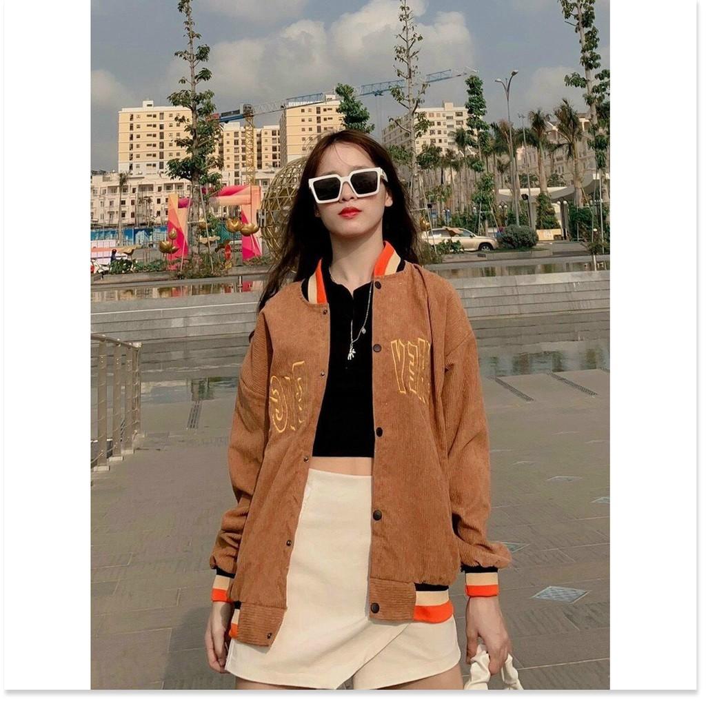 ÁO KHOÁC NỮ BOMBER UNISEX NHIỀU MÀU SẮC XINH XẮN KHÁNH AN STORE
