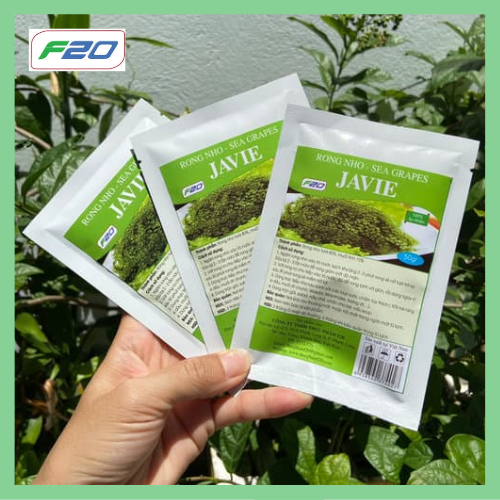 Rong nho tách nước JAVIE. Snack rong biển