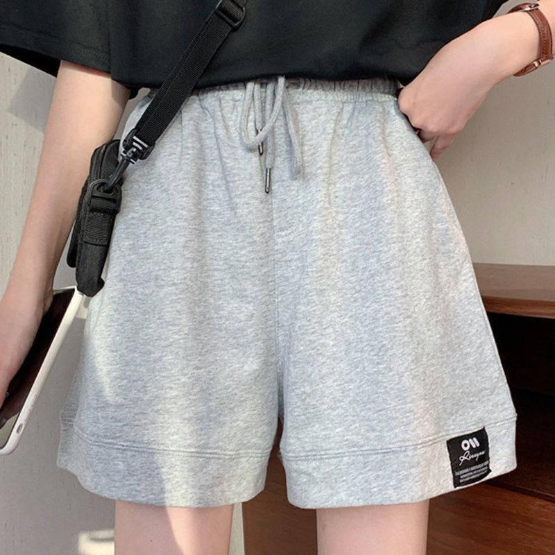 Quần Đùi Unisex Dáng Hàn Mùa Hè Siêu Mát  Quần Short Ống Rộng Cực Dễ Mix Đồ 2 Màu