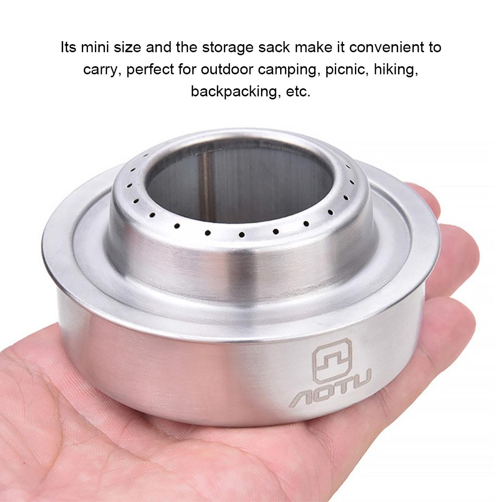 Đầu đốt di động siêu nhẹ bằng Titanium có giá đỡ