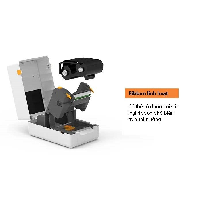 Máy Nhãn AIMO CT200 - In Đơn Sàn TMDT, in nhãn kho hàng, nhãn bán lẻ, nhãn siêu thị, nhãn mã vạch ... (Hàng chính hãng Aimo)