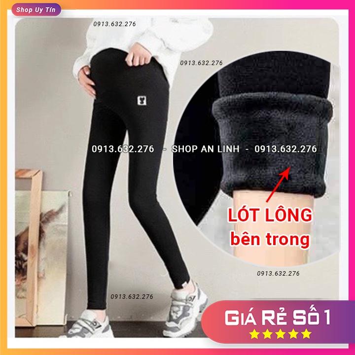 QUẦN LEGGING BẦU LÓT LÔNG