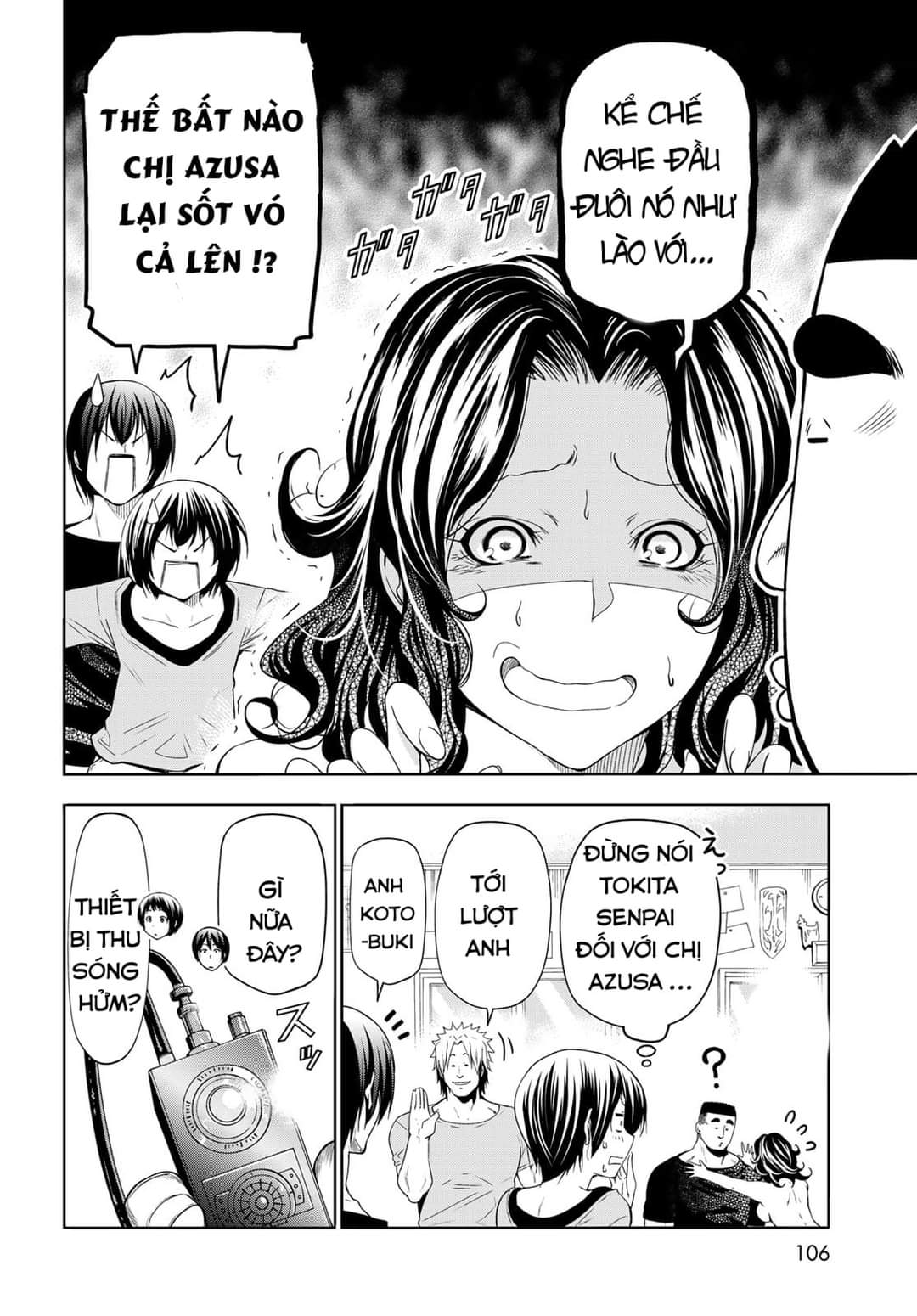 cô gái thích lặn - grand blue chapter 80 44