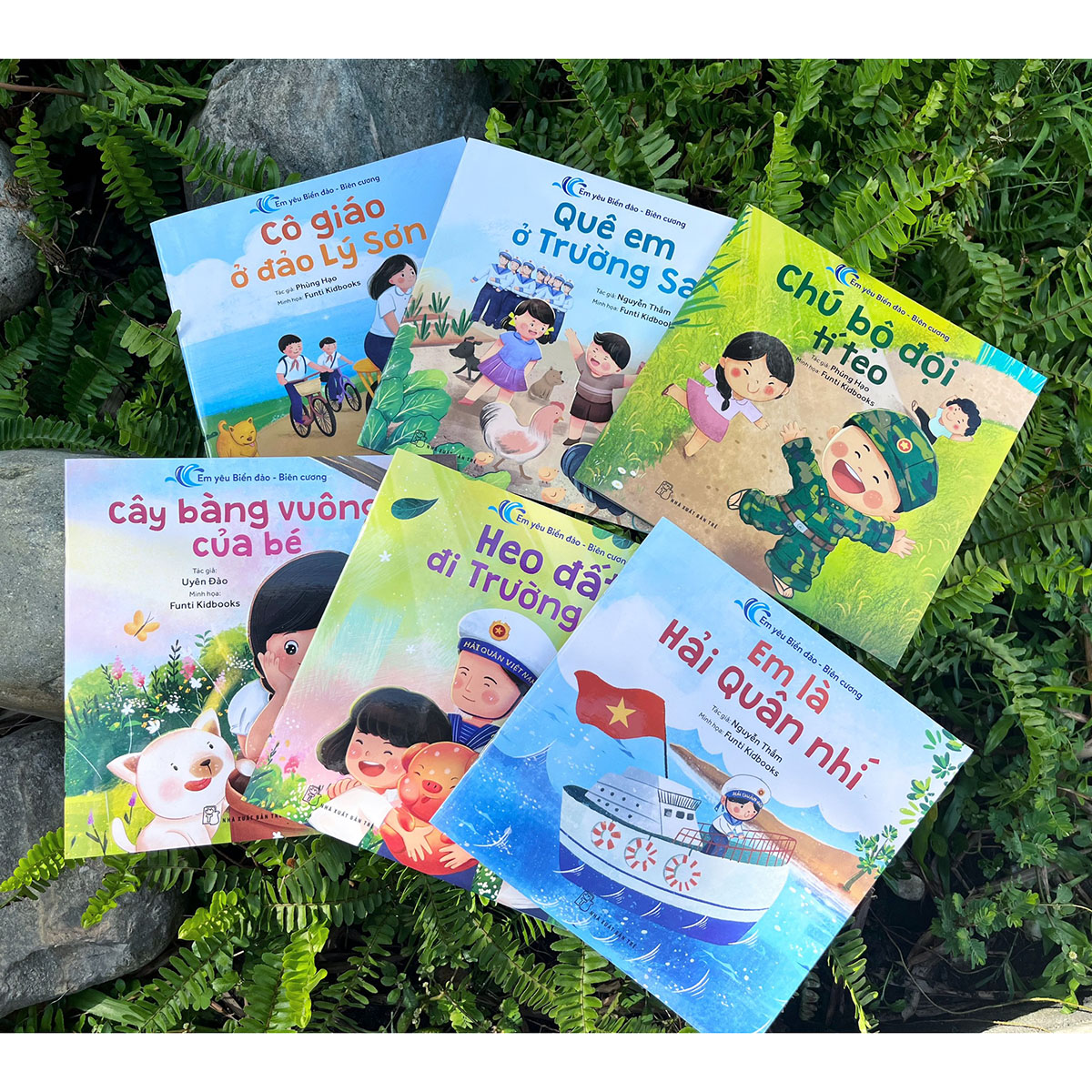 Bộ sách Em yêu Biển đảo-Biên cương