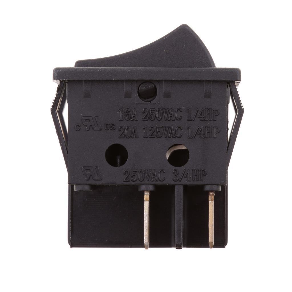 2pcs Off 4 Pin   Switch For 16A 250V AC Voltage