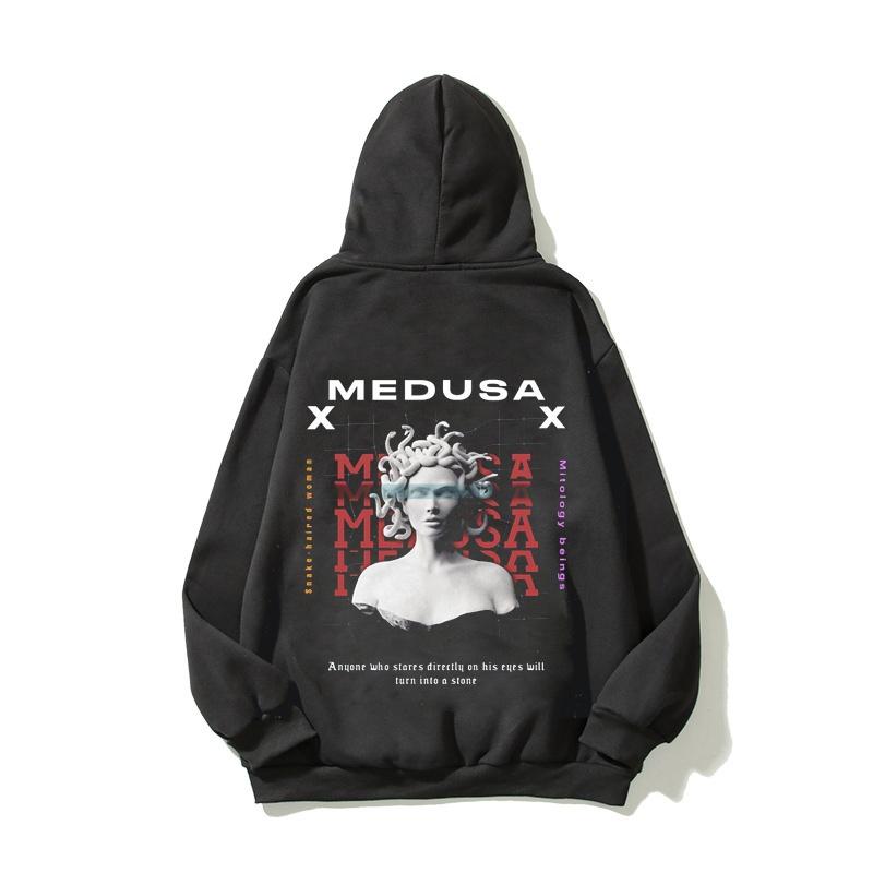 ÁO HOODIE FORM RỘNG NAM NỮ MEDUSA