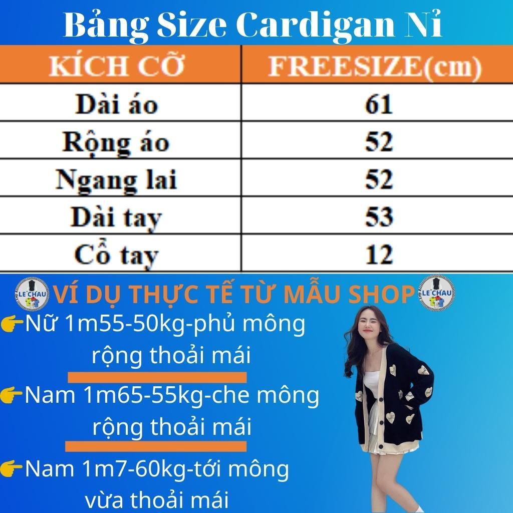 Áo khoác cardigan unisex form rộng CHỮ CÁI phối túi hộp chất lượng giá rẻ ulzzang hottrend - Tim Đen &lt; 60kg