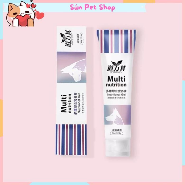 Gel dinh dưỡng cho chó mèo Dorrikey bổ sung dinh dưỡng, tăng sức đề kháng