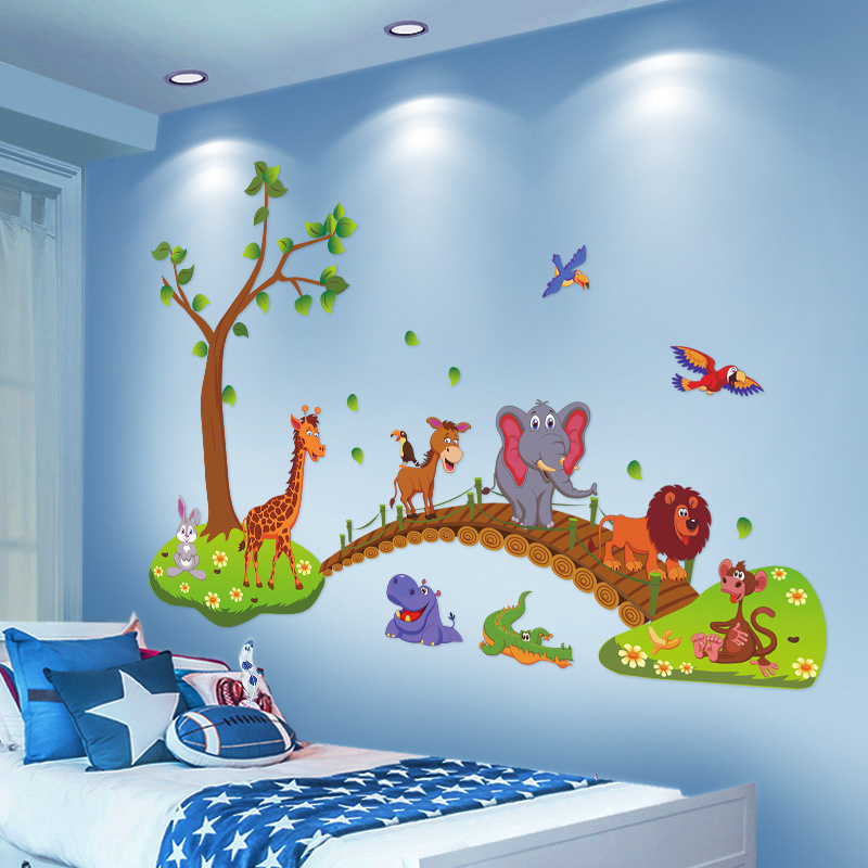 Decal dán tường trang trí phòng cho bé yêu