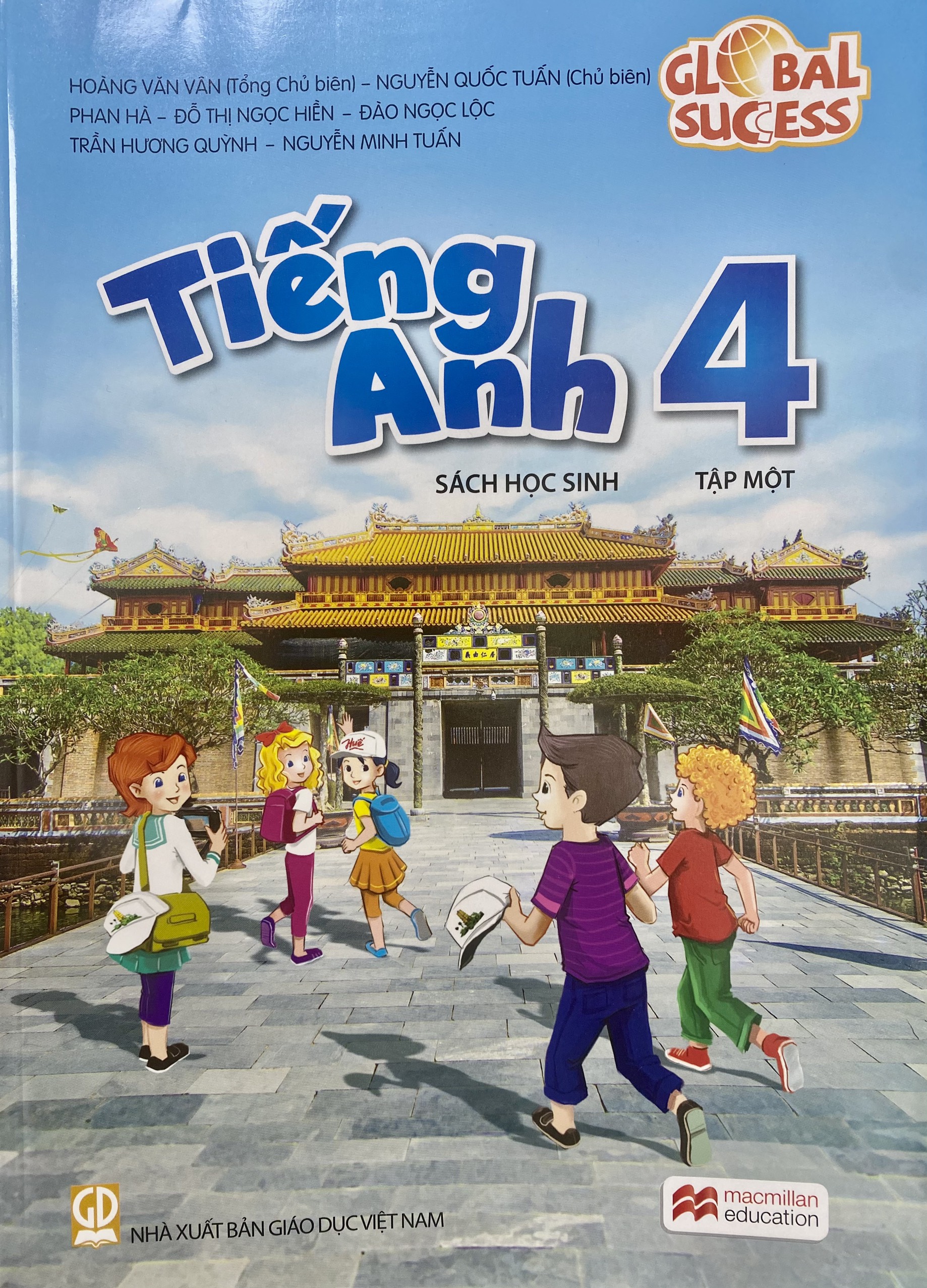 Tiếng Anh lớp 4 tập 1+2 Sách học sinh Global Success (Không đĩa)