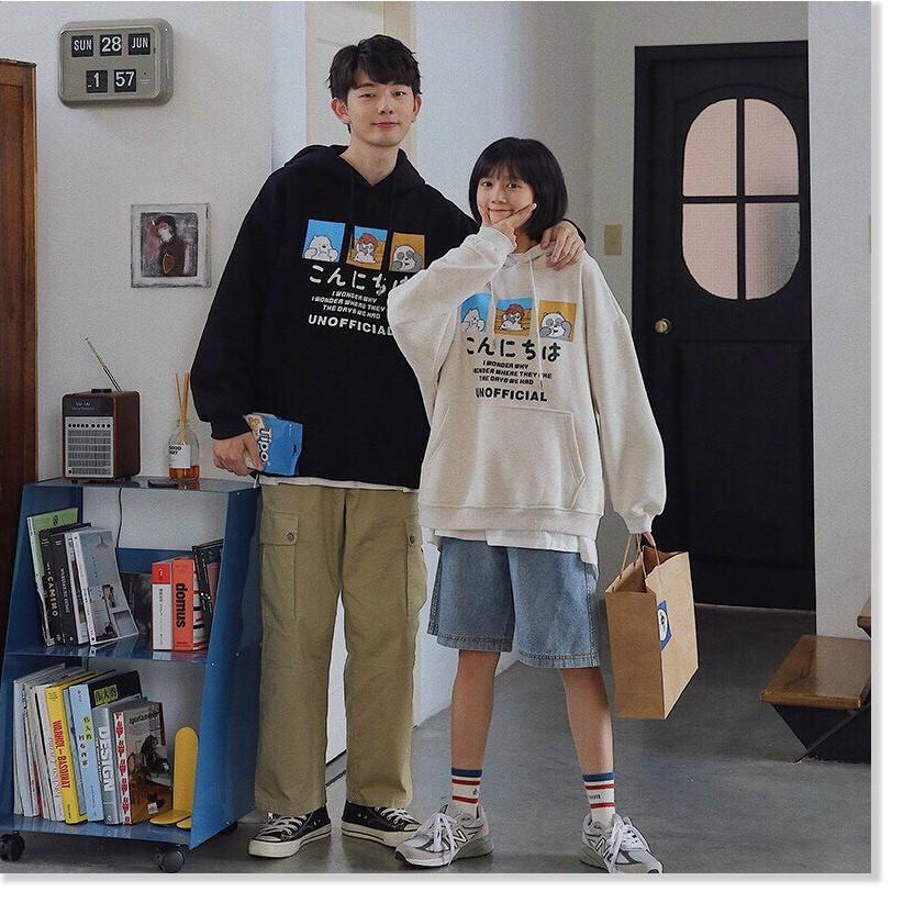 MN ÁO KHOÁC HOODIES NAM NỮ,CHẤT LIỆU VÃI NĨ THOÁNG MÁT,THIẾT KẾ HỌA TIẾT SIÊU XINH THỜI TRANG KING STORE