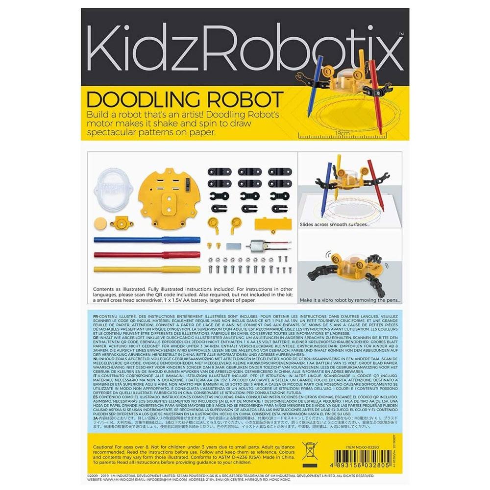 Đồ Chơi Khoa Học STEAM Doodling Robot - 4M 03280