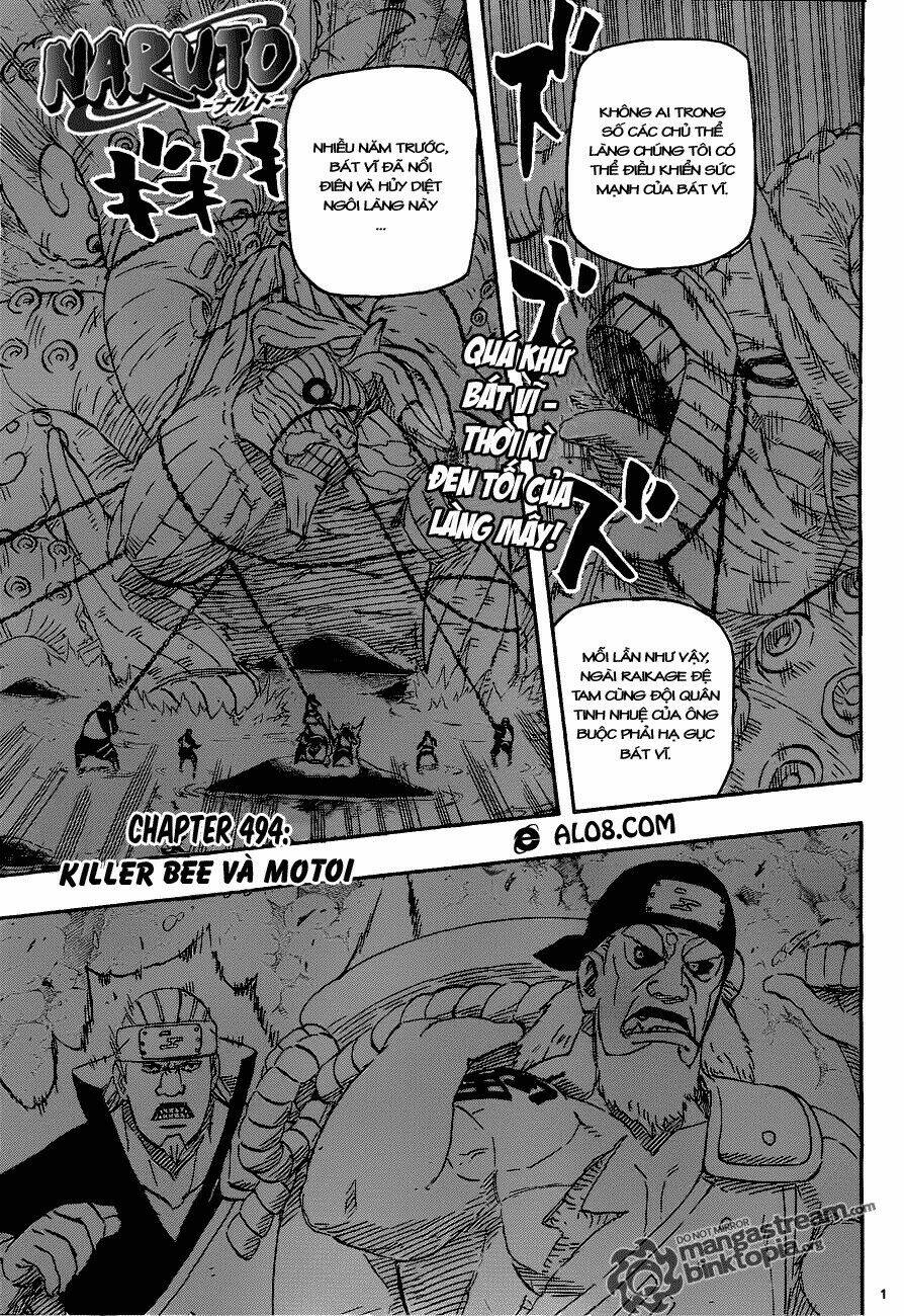 naruto - cửu vĩ hồ ly chapter 494 1