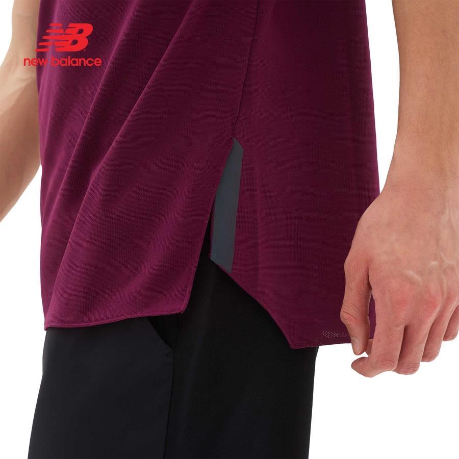 Áo thun thể thao nam New Balance APP RUNNING T-SHIRT M DARKEMBE - MT23281DEM