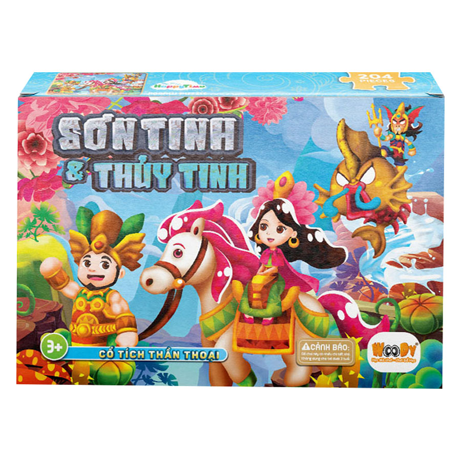 Puzzle Sơn Tinh Thủy Tinh Woody