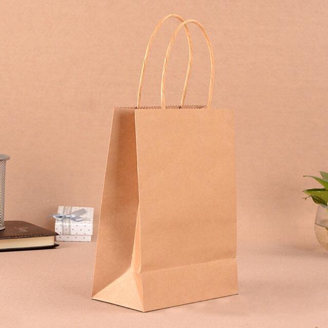 Túi giấy KRAFT size 15*8*21