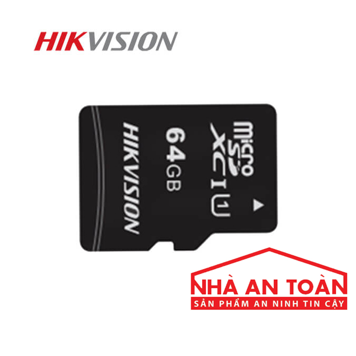 Thẻ nhớ Micro SD Hikvision/HS-TF-C1 dung lượng 64G Class 10  hàng chính hãng Nhà An Toàn