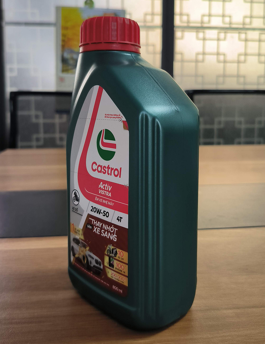 Dầu nhớt xe số Castrol Activ Vistra 20W-50