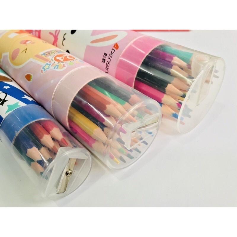 Hộp chì màu 12,18,24 màu các loại
