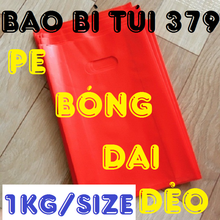 1Kg Túi Xốp Nilon Hột Xoài PE bóng dẻo dai, Đựng mỹ phẩm, Quần áo, Gói hàng tiện dụng, Bao Bì Thương Nguyễn