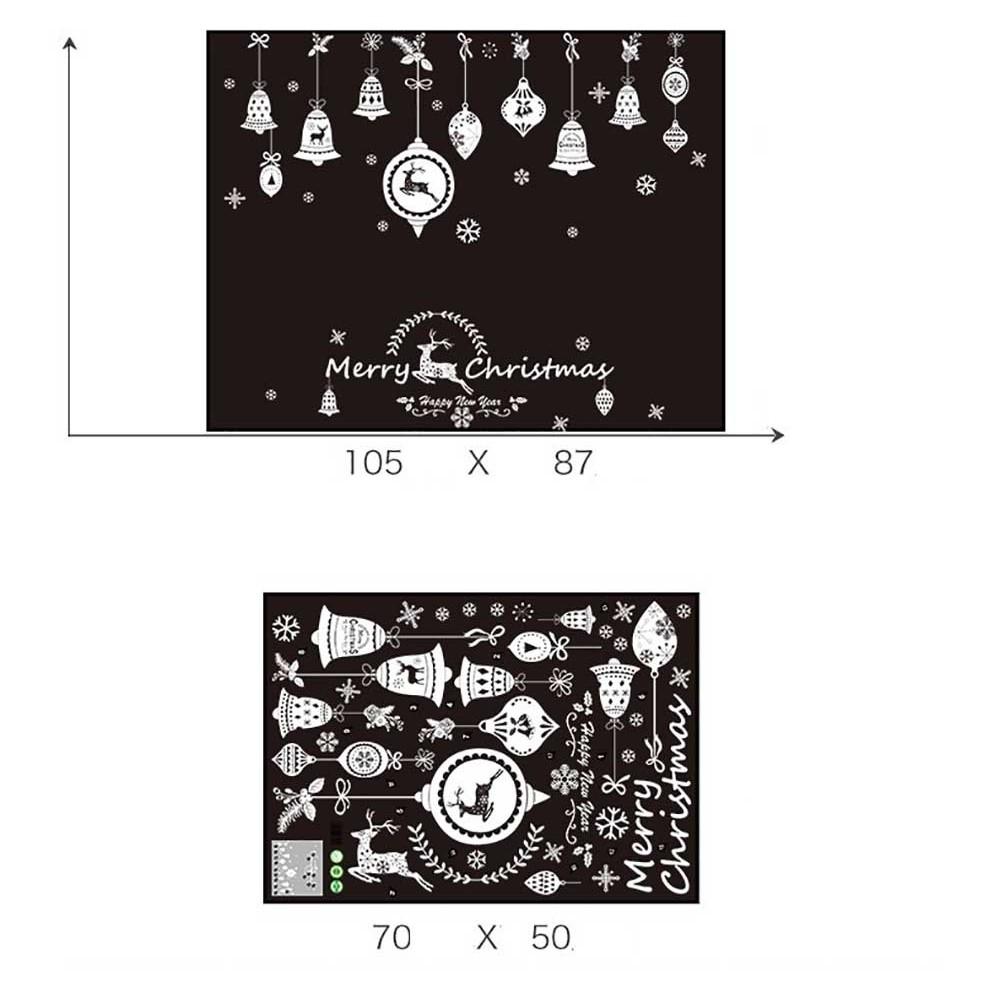 DECAL TRANG TRÍ NOEL 2 MẶT 2021 SỐ 11