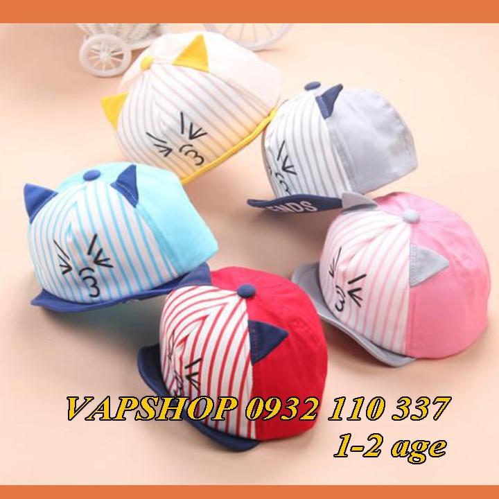 MŨ LƯỠI TRAI CHO BÉ 1-3 TUỔI