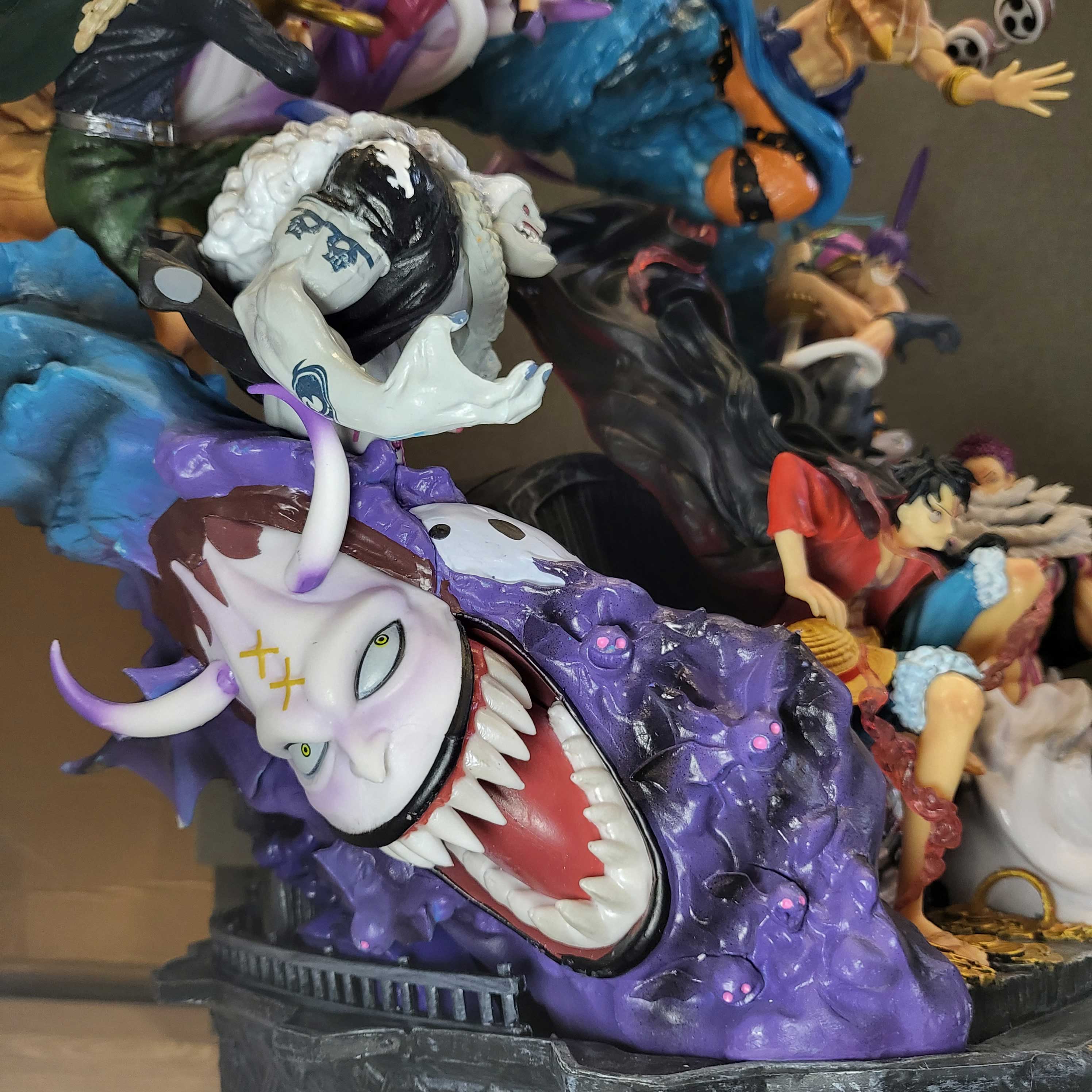 Mô hình Luffy Throne - LS studio - Hàng F1 - One Piece