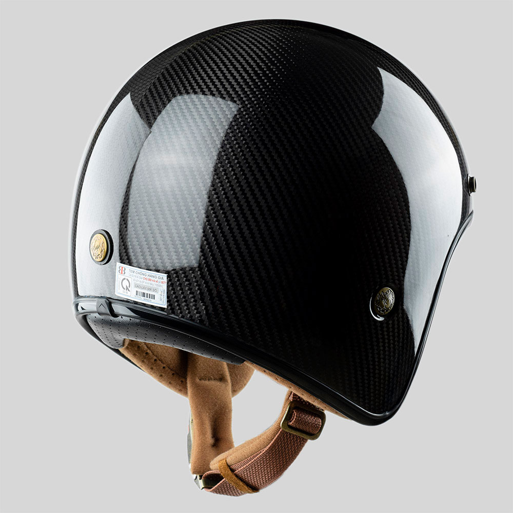 Mũ 3/4 Bulldog Heli Carbon