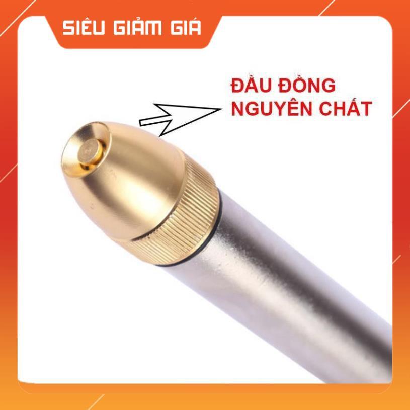 Vòi nước vòi phun nước rửa xe tưới cây tăng áp thông minh + bộ dây bơm nước cao cấp TLG 206810 đầu đồng,nối đen