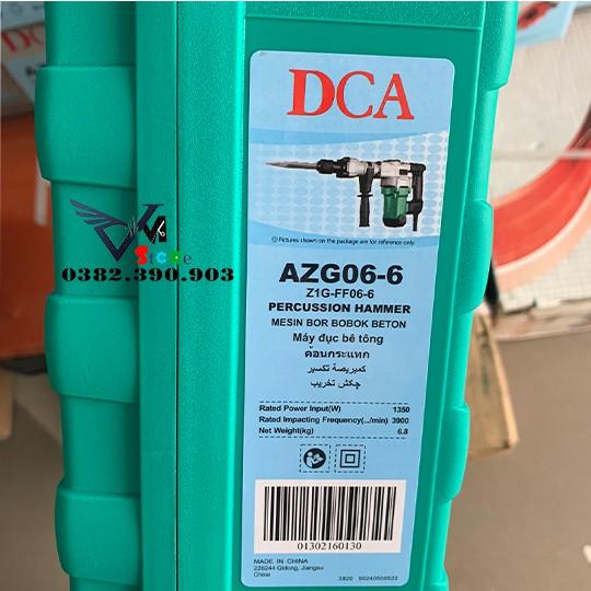 Máy đục bê tông 1350W DCA AZG06-6 17mm