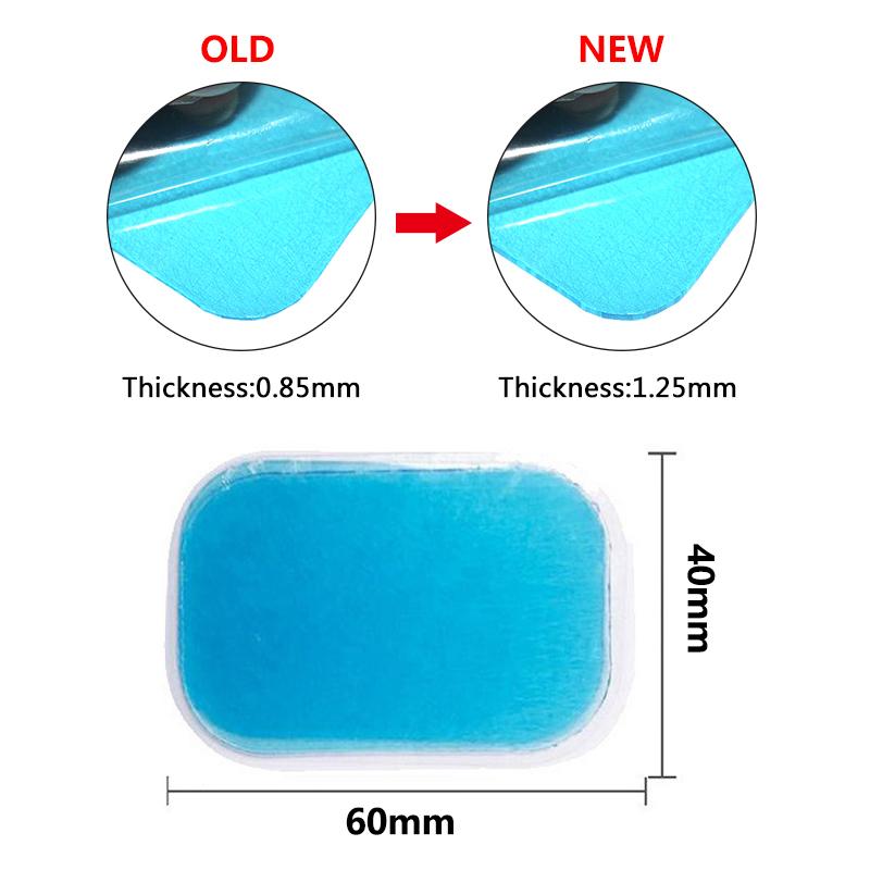 Bộ 50 ABS Huấn Luyện Gel Miếng Lót Cho EMS Bụng Dán Hydrogel Hông Bụng Cơ Máy Kích Thích Massage Giảm Béo Thay Thế Miếng Dán Cường Lực