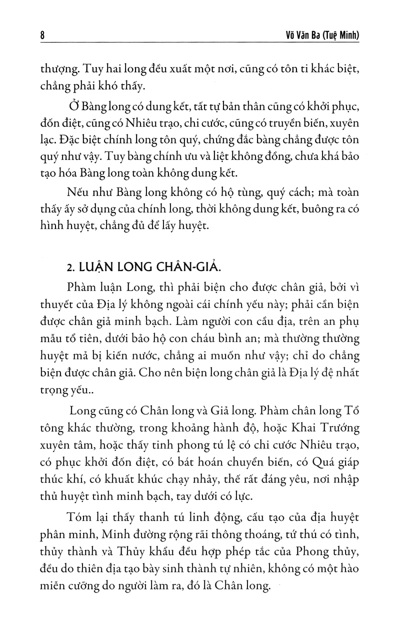 Quyết Địa Tinh Thư - Tầm Long Bộ 2 - VÕ Văn Ba