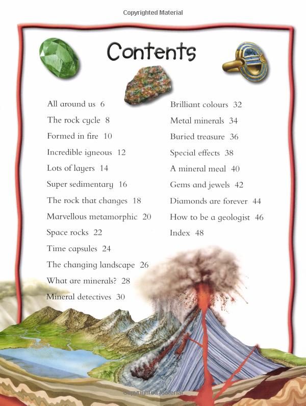 100 Facts on Rocks and Minerals