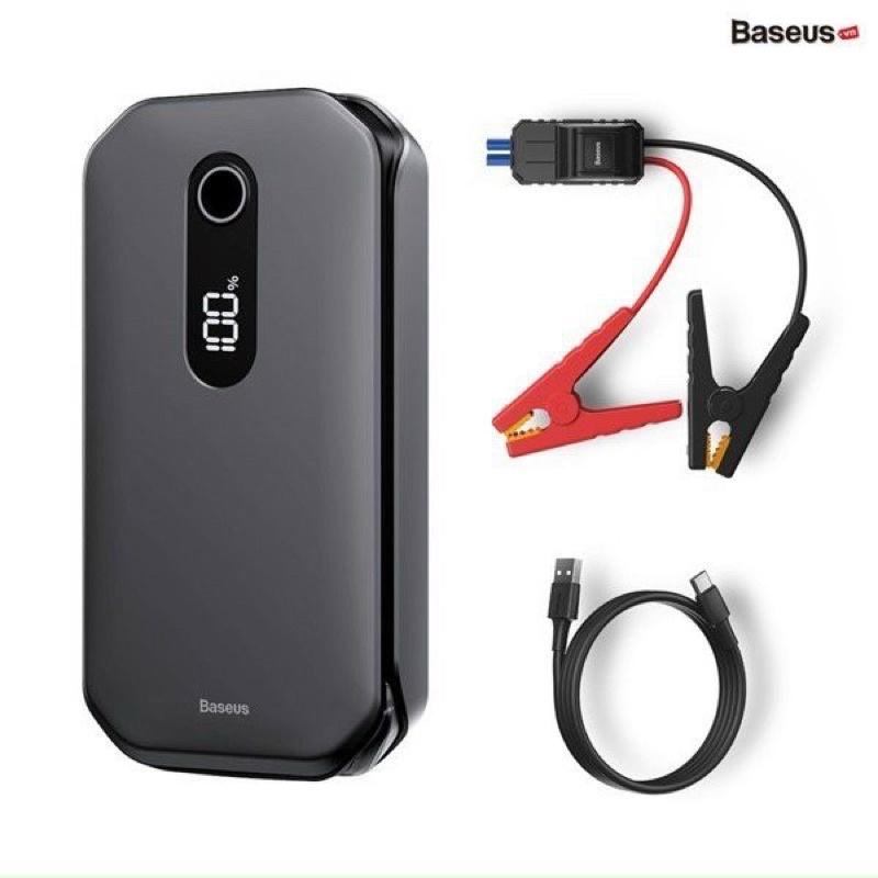 Bộ kích bình dùng cho xe hơi Baseus Super Energy Pro Car Jump Starter (5V/3A, 3in1, 12,000mAh Power Bank) - Hàng Chính Hãng