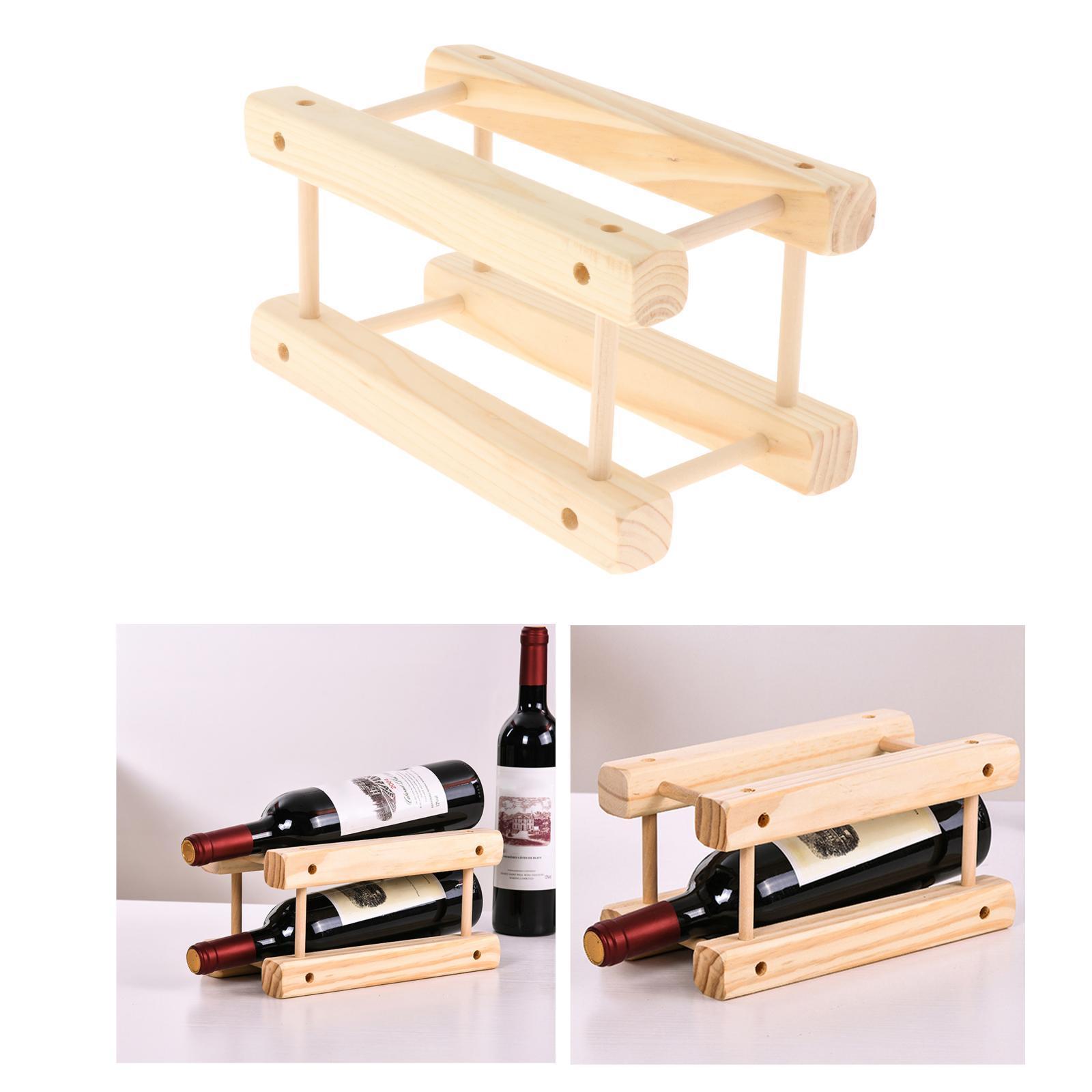 Wine Rack Wine Bottle Storage Decor Art Ornament for Bar