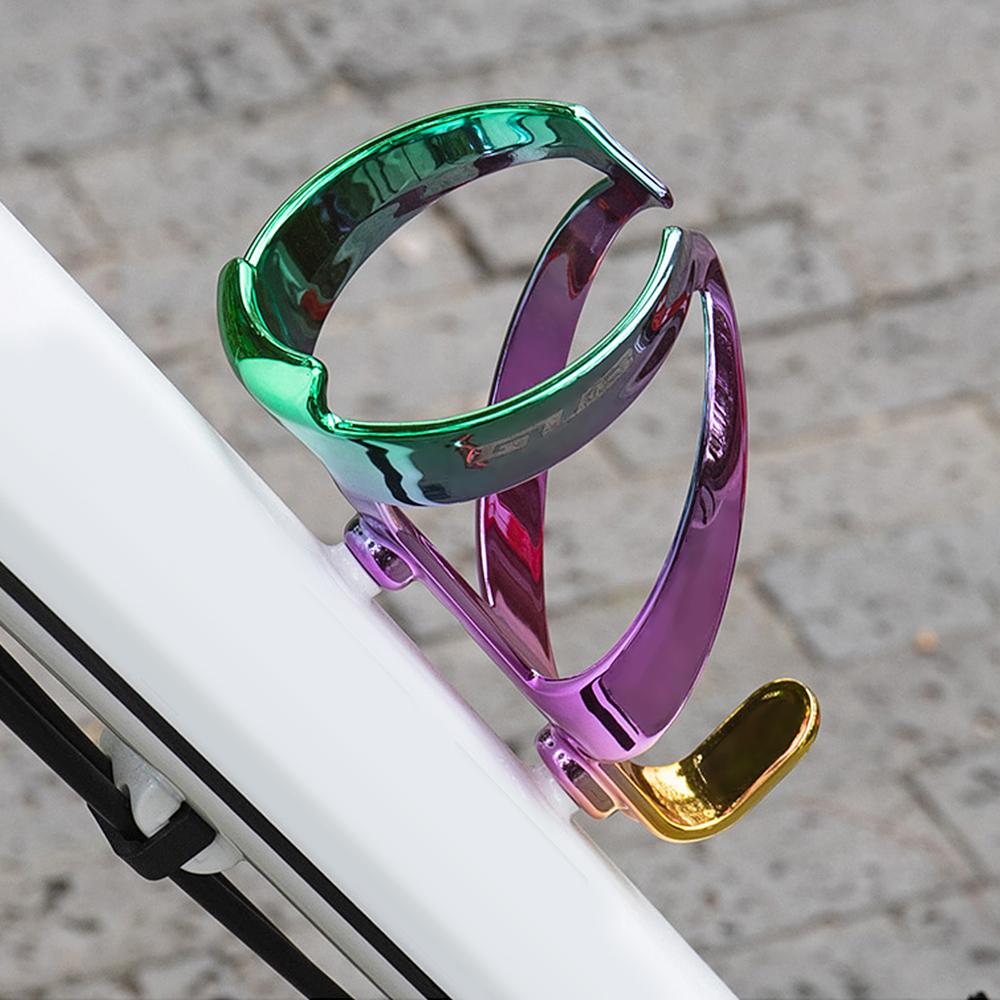 Giá đựng bình nước dành cho xe đạp leo núi, nhẹ bền bỉ, mạ điện MTB