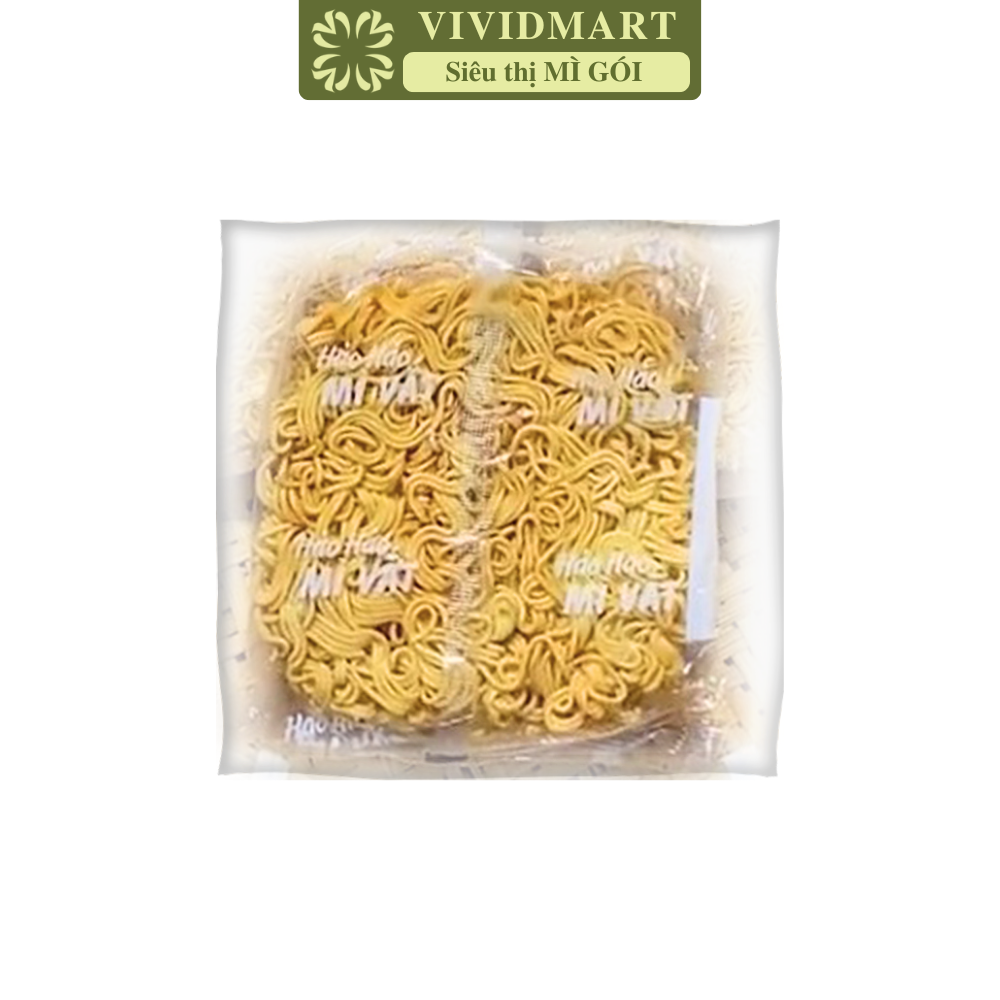 ACECOOK - Mì vắt Hảo Hảo không gói gia vị, Mì vắt không gia vị Hảo Hảo, Mì không gia vị Hảo Hảo (66,5g/gói)