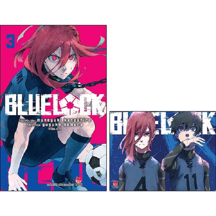 Sách - Blue lock (combo 5 tập từ tập 1 đến 5)